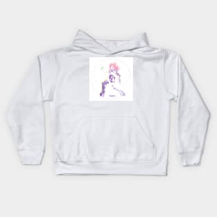 Chromaticas White Lineart Version Kids Hoodie